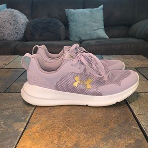 Womens Under Armour Purple Shoes
